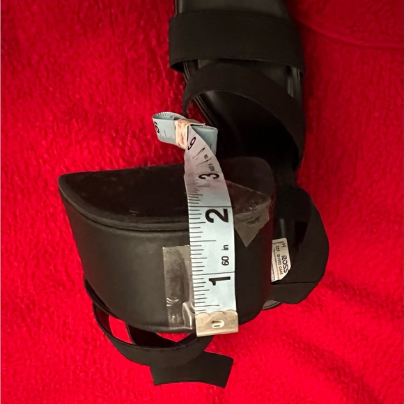 Soda wedges shoes size 10 woman’s sandals New, color black - Picture 8 of 9